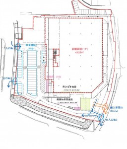 配置図　カーマホームセンター碧南店