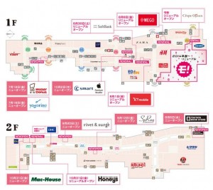 モレラ岐阜 リニューアルレイアウト-2