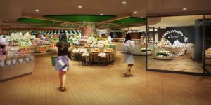 クイーンズ伊勢丹笹塚店パース