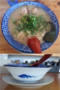 ★鶴亀堂安城店20150502塩とんこつ (1)