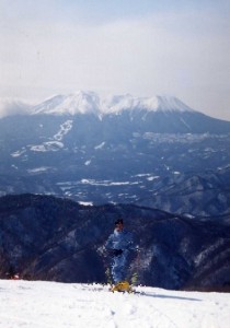1990きそふくしまスキー場01御岳