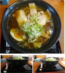 ★正統派醤油らーめん　20150914らーめん萬亭(江南市) (4)