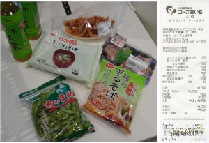 ★一覧　購入商品コープあいち上社店20150820 (1)