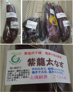 ★購入商品　紫龍太なすと　ていざなす20150901およりてふぁーむ農産物直売所JAみどりの広場 (19)