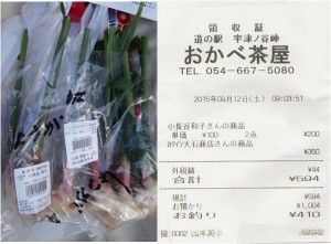 ★葉生姜　購入商品　20150912道の駅宇津ノ谷峠20150912 (27)