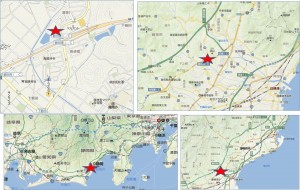 □地図　田子重清里店