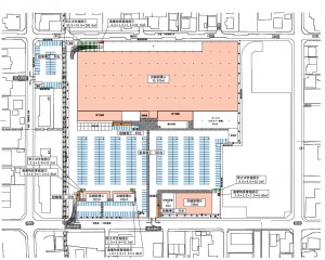 ■配置図　　ロイヤルホームセンター津島・アクロスプラザ