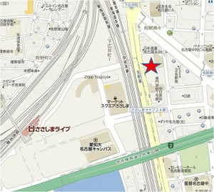 地図　名駅南4丁目計画
