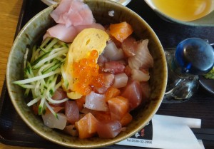 チョイス丼ランチ　肴屋 魚彦20151017 (13)