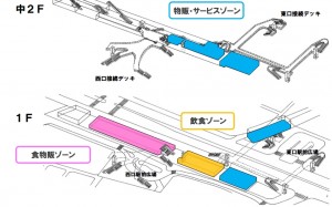 ウィングキッチン配置図
