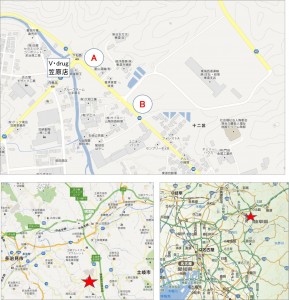 ◆地図-バロー土岐下石店