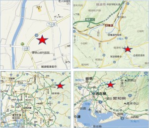 ◇地図　スーパーセンターオークワ瑞浪稲津店