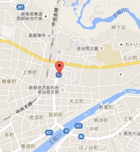 ゲンキー弁天町店地図