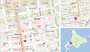 ◇地図　札幌ゼロゲート