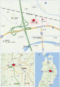 ◇地図　イオンモール盛岡