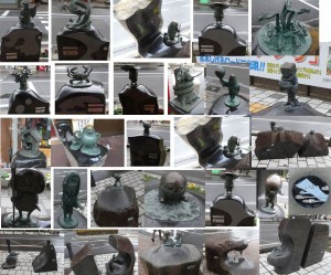 ◆その他ブロンズ像20160122水木しげるロード