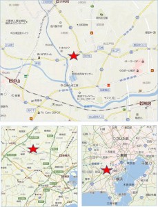 ●オーケー川和町店地図