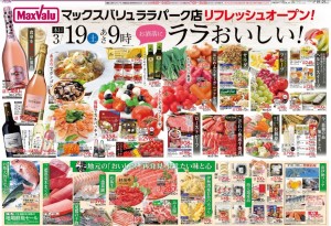 チラシ-1　イオンマックスバリュ中部ララパーク店