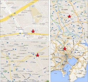 □ヤオコー浦和中尾店地図