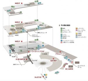 京都鉄道博物館フロア