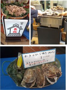 ●02商店街　かきのから焼き　宮島20160408