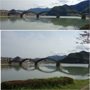 ●錦帯橋-1　20160408錦帯橋