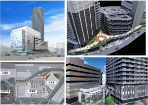 ◆パース広島駅周辺開発パース-Cブロック