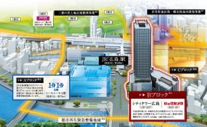 ■広島駅南口Ｃブロック再開発　パース