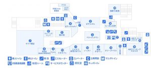 ラスカ平塚5階配置図