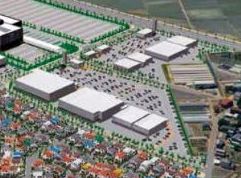 原信上条高畑街区イメージ図立体-2