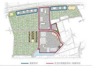 商業用地花園南部土地区画整理組合