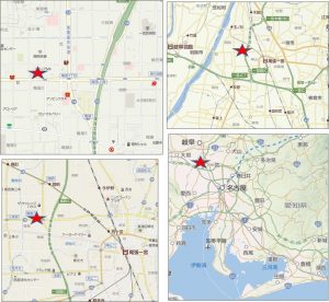 ジョーシン一宮店地図●
