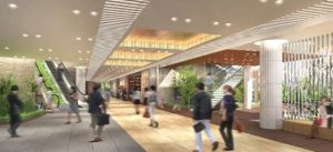 紀尾井テラス外観パース小左衛門テラス