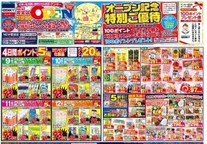 ゲンキー若宮店チラシ-1
