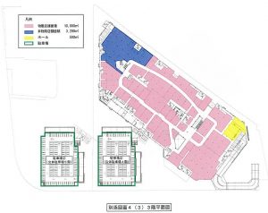 イオンモール神戸南3階平面図