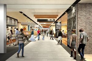 イオン京都　リニューアル 1階　パース