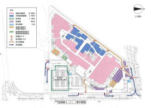 イオンモール神戸南1階平面図