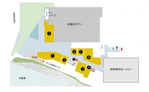紀尾井町テラス配置図◇