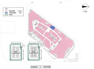 イオンモール神戸南2階平面図