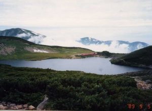 19890905長野県・白馬乗鞍岳からの白馬大池
