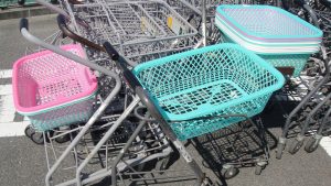 ◇買物カゴ20101002 JA紀の里ファーマーズマーケット めっけもん広場